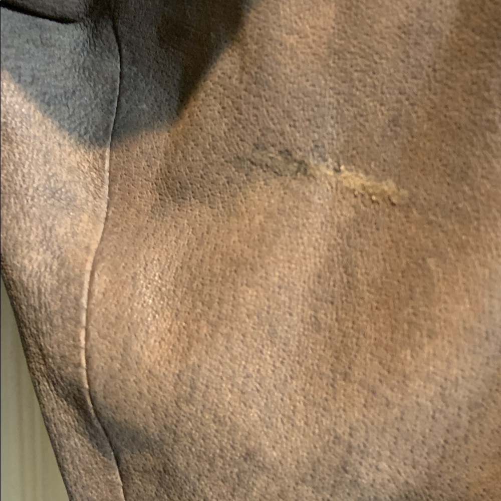 Winlit Suede Fringe Jacket - Brown - Picture 5 of 8